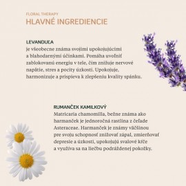 Tělový olej FLORAL THERAPY v palmové krabičce