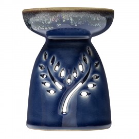 Aromalampa keramická na esenciální oleje BODHI - modrá
