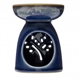 Aromalampa keramická na esenciální oleje BODHI - modrá