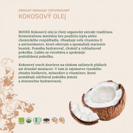 BIO Kokosový olej na tělo - VIRGIN ORGANIC