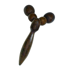 Masážní válec z kokosového dřeva - veliký